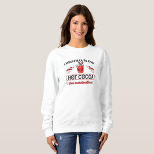 Sudadera Mezcla de navidades, cacao caliente, Navidades, su