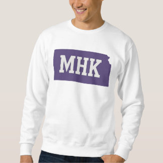 Sudadera MHK Kansas | Abreviatura del estado del KS de Manh