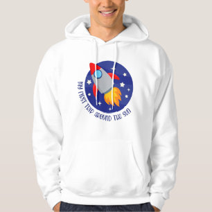 Sudadera Mi 1er Viaje Alrededor Del Sol Cohete 1er Cumpleañ