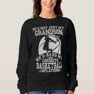 Sudadera Mi Abuelo Es Mi Jugador Favorito De Baloncesto Spo