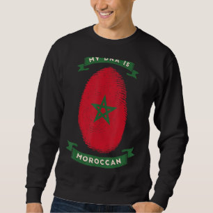 Sudadera Mi Adn Es La Bandera Marroquí