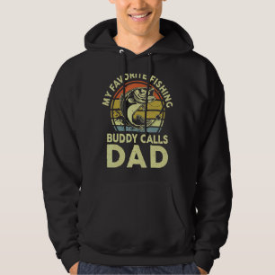 Sudadera Mi amigo pescador favorito me llama papá padre
