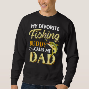 Sudadera Mi amigo pescador favorito me llama papá padre