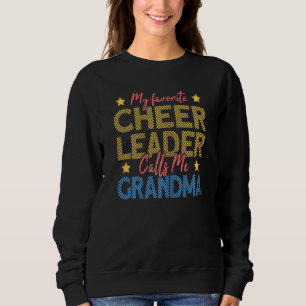 Sudadera Mi animadora favorita me llama abuela Ch