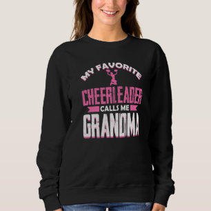 Sudadera Mi animadora favorita me llama abuela Cute Chee