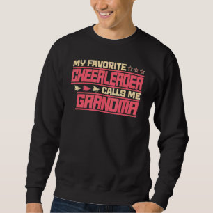 Sudadera Mi animadora favorita me llama abuela Cute Chee