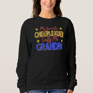 Sudadera Mi animadora favorita me llama "Abuelo".