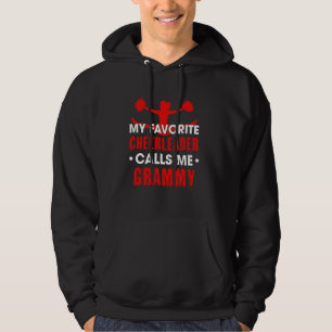 Sudadera Mi animadora favorita me llama Grammy Cheerledi