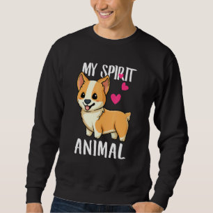 Sudadera Mi Animal Espíritu, Corgi Dog Love R Dad Mom, Boy