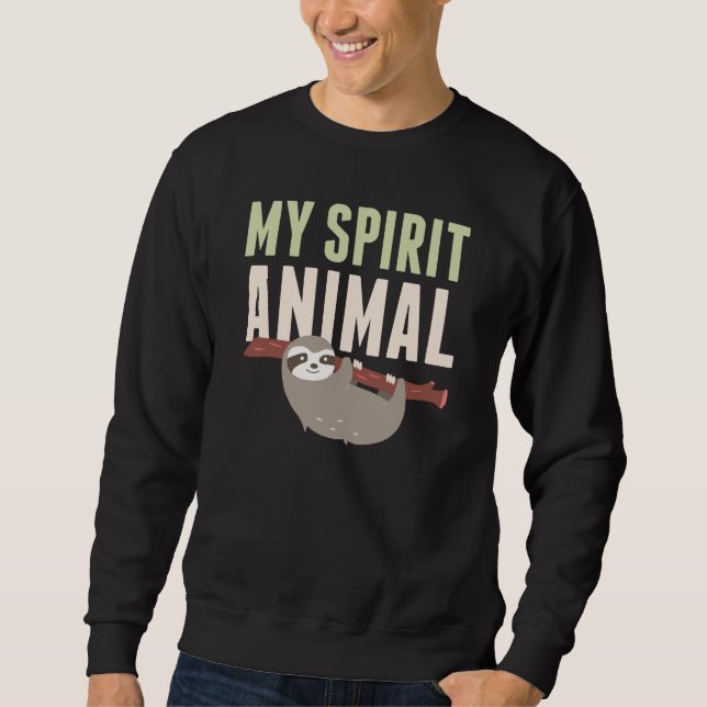 Sudadera Mi animal espiritual (Anverso)