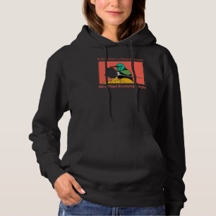 Sudadera Mi Animal Espiritual Es Un Colibrí Gruñón