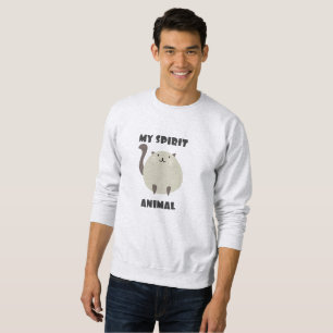 Sudadera Mi Animal Espiritual Es Un Gato