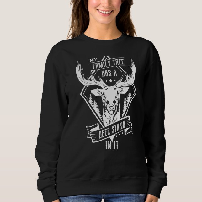 Sudadera Mi Árbol Familiar Tiene Una Postura De Cerveza En  (Anverso)