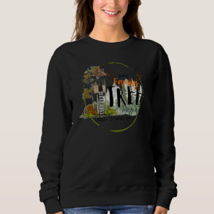 Sudadera Mi árbol genealógico tiene un puesto de caza de ci