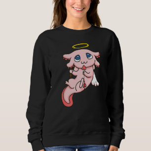 Sudadera Mi Axolotl Es Mi Valentine Cupido Axolotls Valenti
