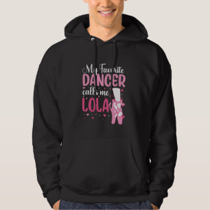 Sudadera Mi bailarín favorito me llama Lola Baile Lola Bail