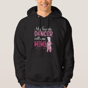 Sudadera Mi bailarín favorito me llama Mimi Baile Mimi Bail