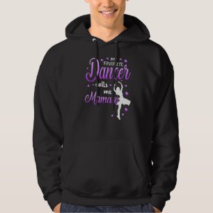 Sudadera Mi bailarina favorita me llama Mamaw Dance Grandma