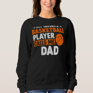 Sudadera Mi baloncesto favorito me llama Día del Padre