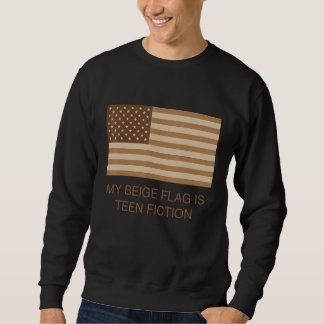 Sudadera Mi Bandera Beige Es Ficción Adolescente