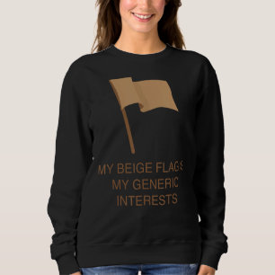 Sudadera Mi Bandera Beige Es Mi Interés Genérico