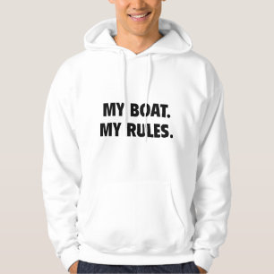 Sudadera Mi Barco. Mis Reglas.
