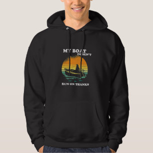 Sudadera Mi Barco No Funciona Con Gracias