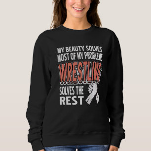 Sudadera Mi Belleza Resuelve La Mayoría De Mis Problemas De