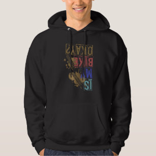 Sudadera Mi Bicicleta está bien Triatlón cuesta abajo