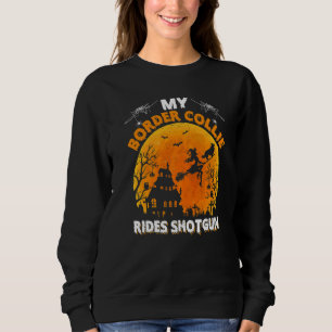 Sudadera Mi Border Collie Viaja en Escopeta Border Collie P