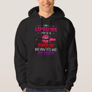 Sudadera Mi Brillo Lip Solía Estar Poniendo Mis rodillas