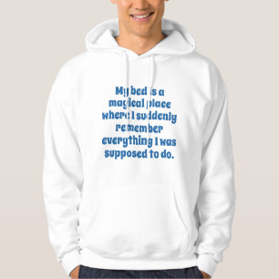 Sudadera Mi Cama Es Un Lugar Mágico