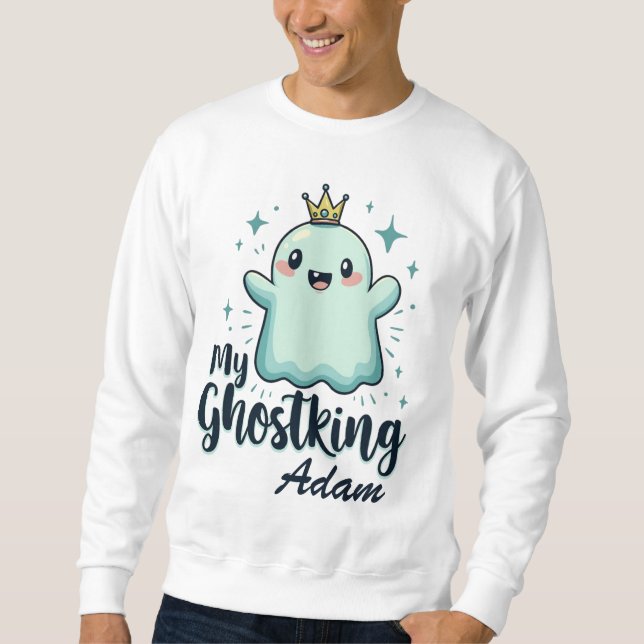 Sudadera Mi camiseta de Halloween de Ghostking Kawaii para  (Anverso)