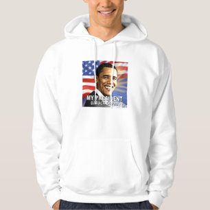 Sudadera Mi camiseta de presidente Barack Obama (bandera)