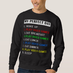 Sudadera Mi Camiseta de Videojuegos de Mi Día Perfecto Dive