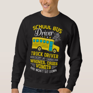 Sudadera Mi Cargo Llora, Llora Y Vómitos, El Dr. Autobús Es