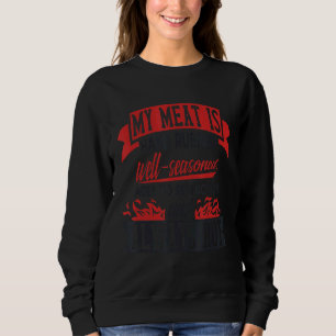 Sudadera Mi Carne Es La Mano De La Perfe, En Edades Bien Sa