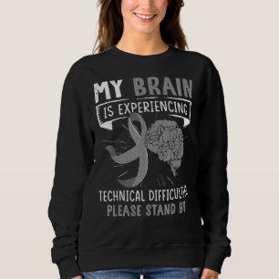Sudadera Mi Cerebro Está Experimentando Dificultades Técnic