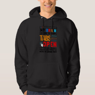 Sudadera Mi Cerebro Tiene Demasiadas Tabulaciones De Softwa