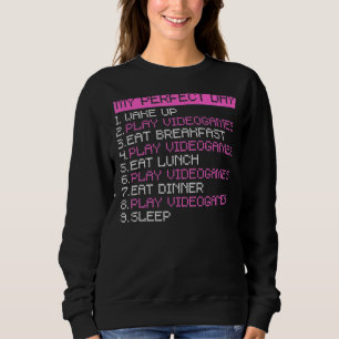 Sudadera Mi Chica del día perfecto para jugar a mamá gaming