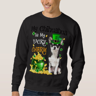 Sudadera Mi Chihuahua Es Mi Afortunado Encanto De Perro Cut