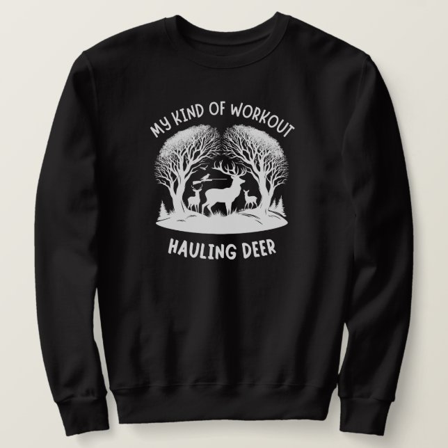 Sudadera Mi clase de entrenamiento está atormentando al cie (Anverso del diseño)