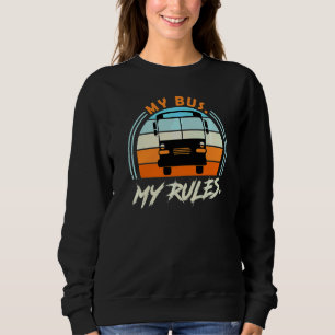 Sudadera Mi Conductor De Autobús Y Tren Dice Conductor De A