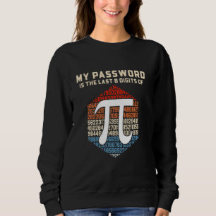 Sudadera Mi Contraseña Es Los Últimos 8 Dígitos De Pi - Div