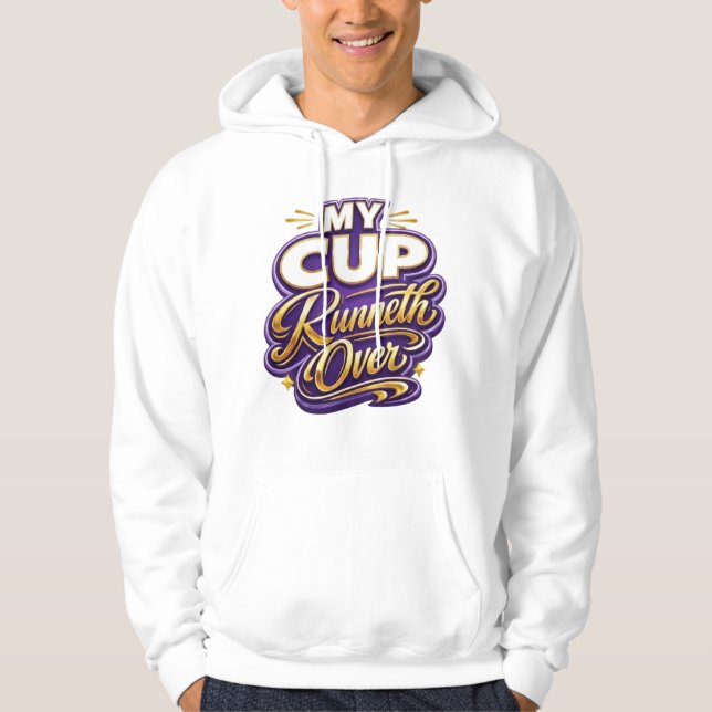 Sudadera Mi Copa se Desborda - Cristiano (Anverso)