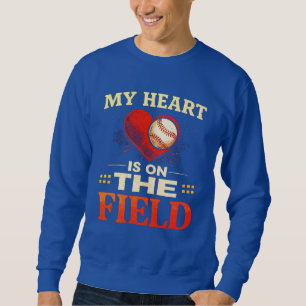 Sudadera Mi corazón está en el campo