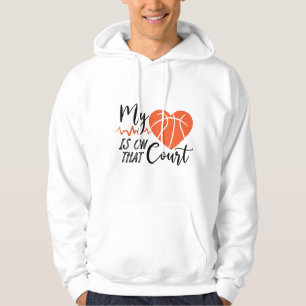 Sudadera Mi Corazón Está En Esa Corte Regalo Idea Balonce