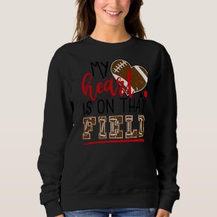 Sudadera Mi Corazón Está En Ese Campo Que Cae La Madre Depo