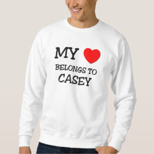 Sudadera Mi corazón pertenece a CASEY