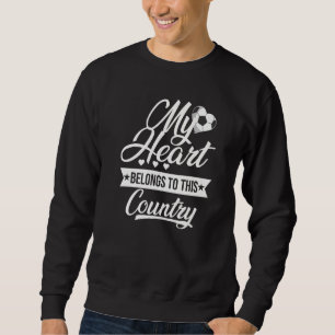 Sudadera mi corazón pertenece a este país Filipinas